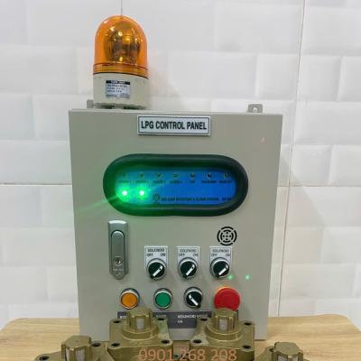 TỦ BÁO RÒ GAS 4 KÊNH ĐẦU DÒ PHÒNG NỔ ĐIỀU KHIỂN 4 VAN ĐIỆN TỪ ĐỘC LẶP